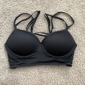 Victoria’s Secret black criss cross bralette